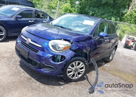 2016 Fiat 500X Easy from USA, damaged, VIN ZFBCFYBT0GP337641